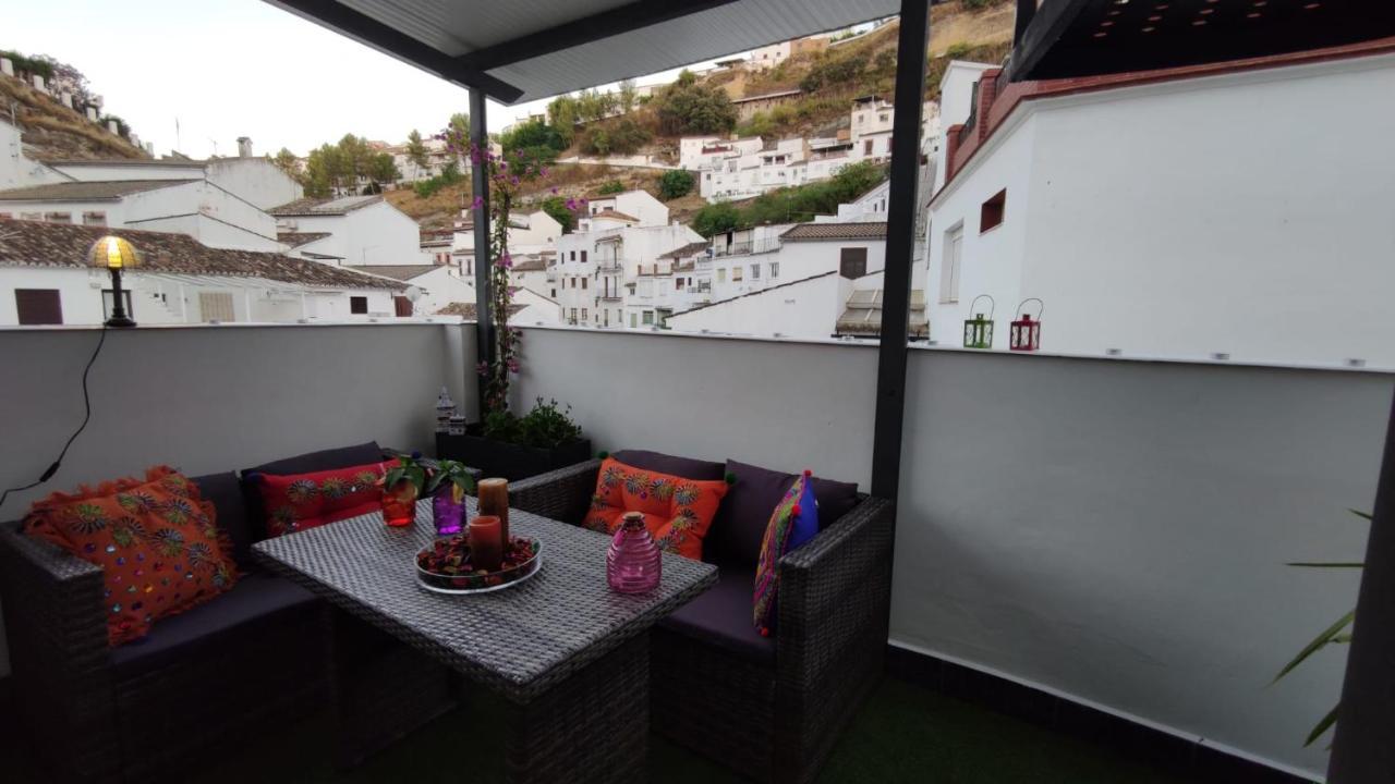 Ferienwohnung El Nido De La Galeria Setenil De Las Bodegas Exterior foto